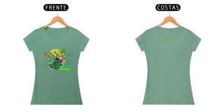 Nome do produto Camiseta baby long estonada linha tucano