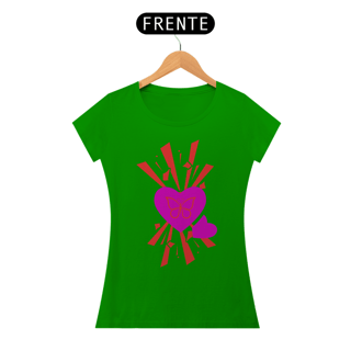 Nome do produto Camisa baby long classic LINHA CLEAN WAY HEART EXPLOSION