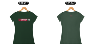 Nome do produto Camiseta baby long pima linha new age estampa vermelha