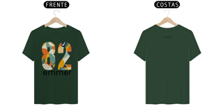 Nome do produto T-shirt quality linha aquarela number