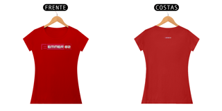 Nome do produto Camiseta baby long quality estampa vermelha