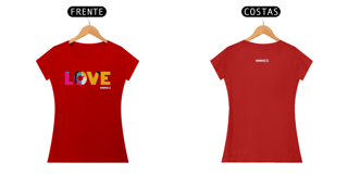 Nome do produto Camiseta baby long quality linha color life