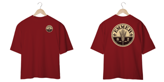 Nome do produto Camisa oversized LINHA ORIGINAL BRAND ESTAMPA BRASÃO