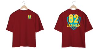 Nome do produto Camisa oversized LINHA CLEAN WAY ESTAMPA ESCUDO