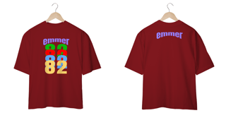 Nome do produto Camisa oversized LINHA BIG NUMBER
