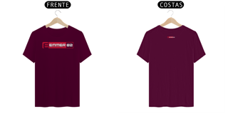 Nome do produto T-shirt classic linha new age estampa vermelha