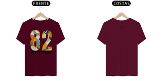 Nome do produto T-shirt quality linha aquarela number