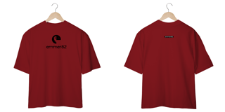 Nome do produto Camiseta oversized linha new age II estampa preta