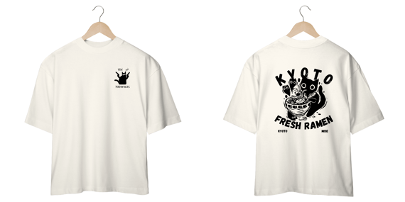 Camiseta Oversized - Fresh Ramen