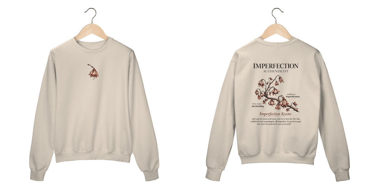 Nome do produto: Moletom - Imperfection Authenticity