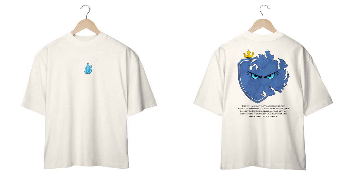 Nome do produto: Camiseta Oversized - D I N O C O 