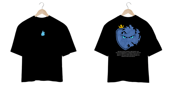 Camiseta Oversized - D I N O C O BLACK