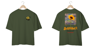 Nome do produto Camiseta Oversized - Kyoto Sunflower