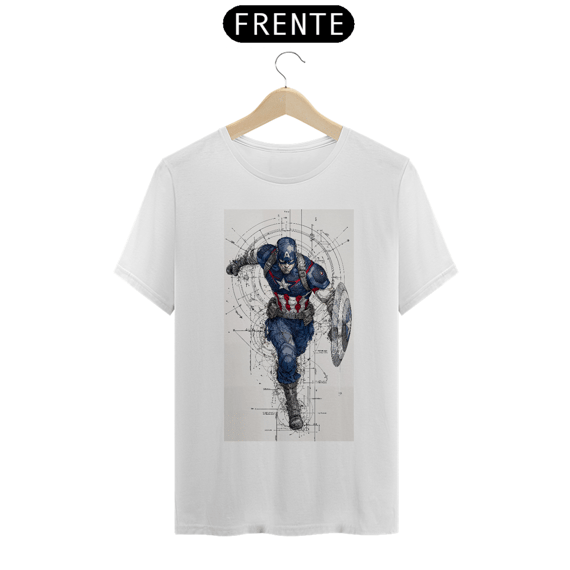 Camiseta masculina - Capitão América