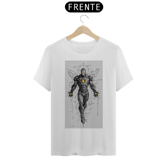 Camiseta masculina - Homem de ferro