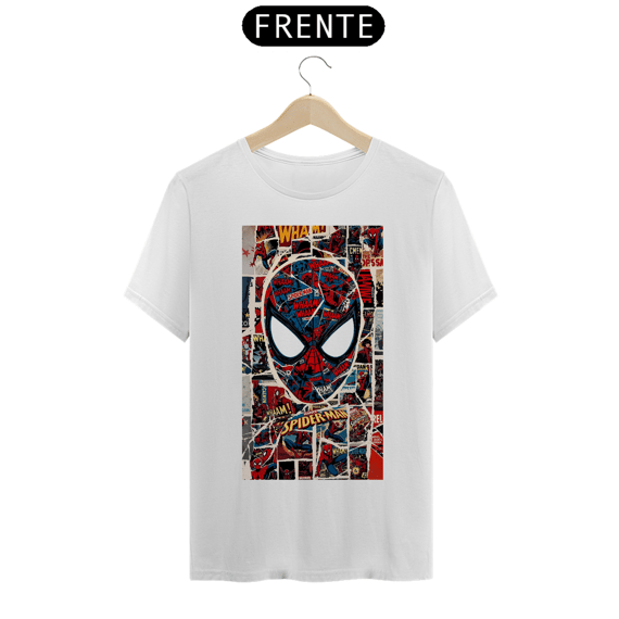 Camiseta masculina - Poster Homem Aranha