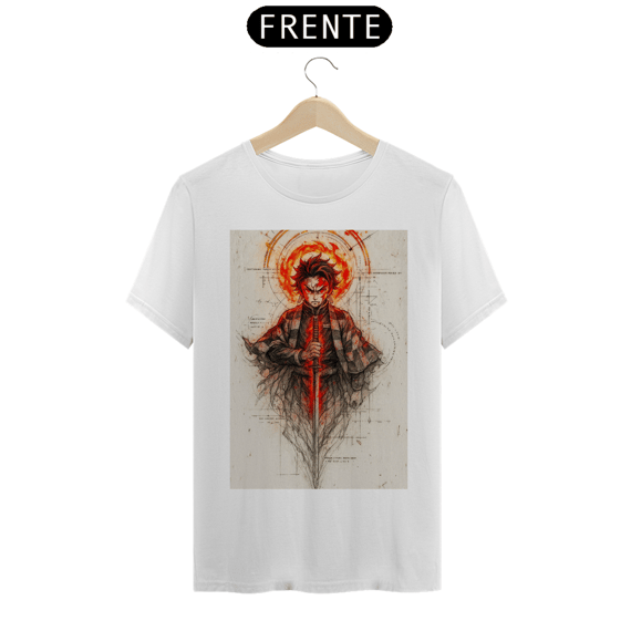 Camiseta masculina - Tanjiro Kamado