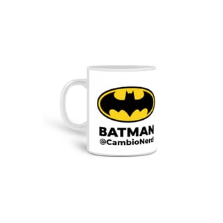 Nome do produtoCaneca do Batman - DC Heroes