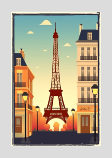 Nome do produto Paris estilizada