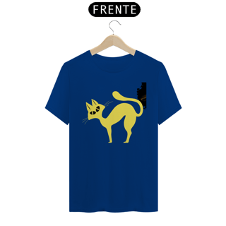 Nome do produto Camiseta - Gato Curioso