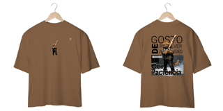 Nome do produto Camiseta Oversized - Amarelinho Paciente (clara)