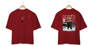 Nome do produto Camiseta Oversized - Amarelinho Paciente (escura)