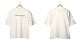 Nome do produto Camiseta Oversized 