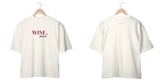 Nome do produto Camiseta Oversized 