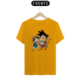Nome do produtoCamiseta - Goku, Naruto, Luffy