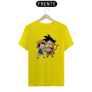 Nome do produtoCamiseta - Goku, Naruto, Luffy