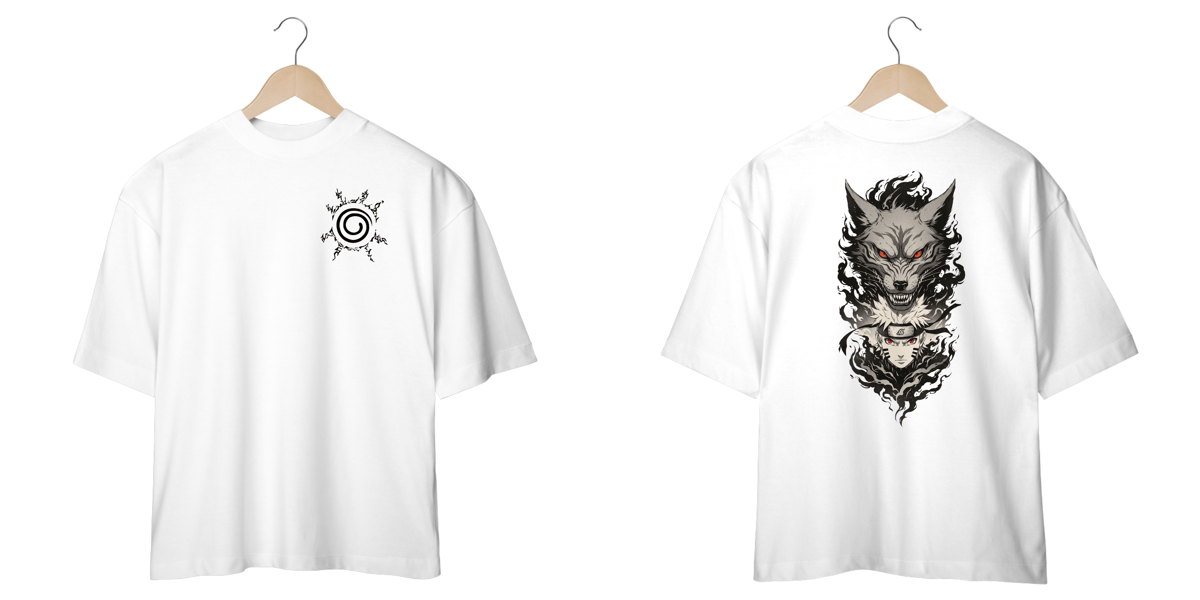 Nome do produto: Oversized - Naruto