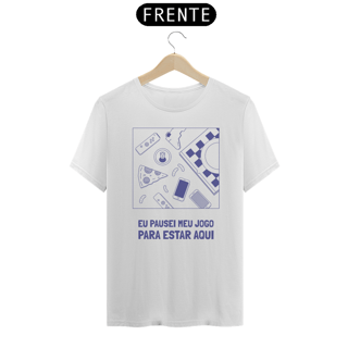 Nome do produtoEu pausei meu jogo para estar aqui