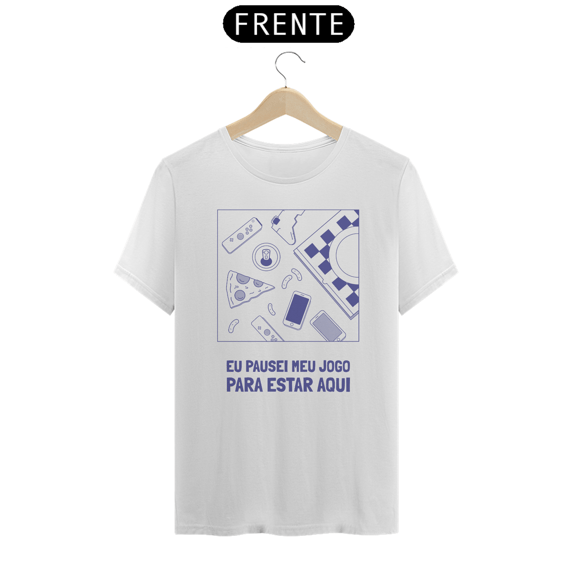 Eu pausei meu jogo para estar aqui