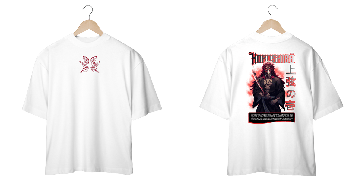 Nome do produto: Oversized - Kokushibo 