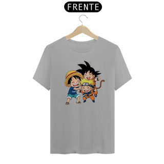 Nome do produtoCamiseta - Goku, Naruto, Luffy