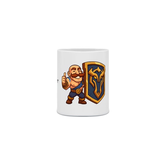 Caneca Braum - League of Legends