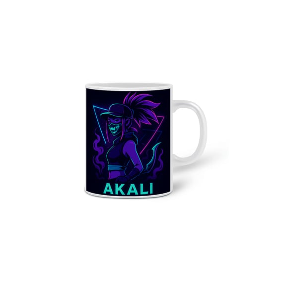Caneca Akali - League of Legends