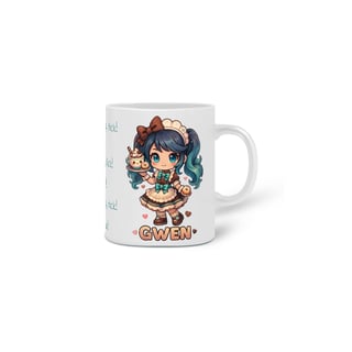 Nome do produtoCaneca Gwen - League of Legends