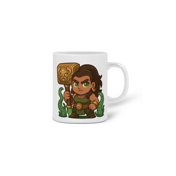 Caneca Illaoi - League of Legends