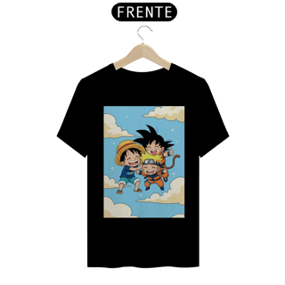 Nome do produtoCamiseta - Goku, Naruto, Luffy