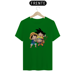 Nome do produtoCamiseta - Goku, Naruto, Luffy
