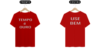 Nome do produto Tempo é Ouro - Use Bem