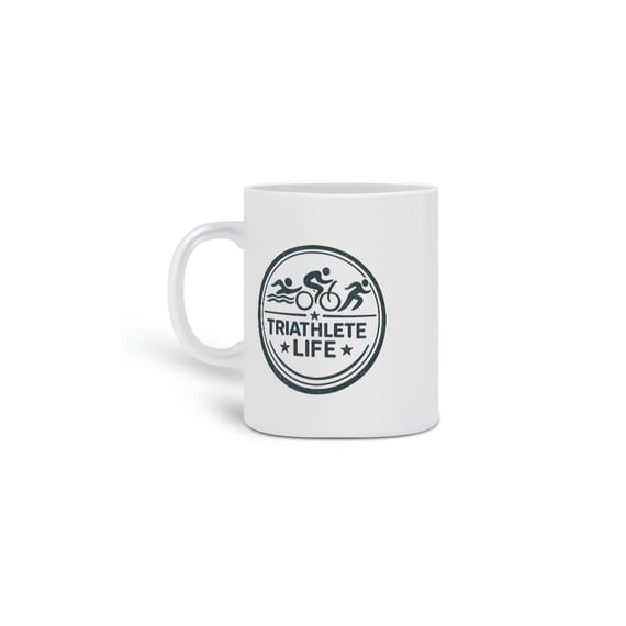 Caneca Triathlete Life