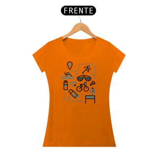 Nome do produto Camiseta Triathlon Lifestyle baby look