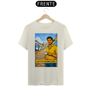 Camiseta Café Feito em Minas Gerais