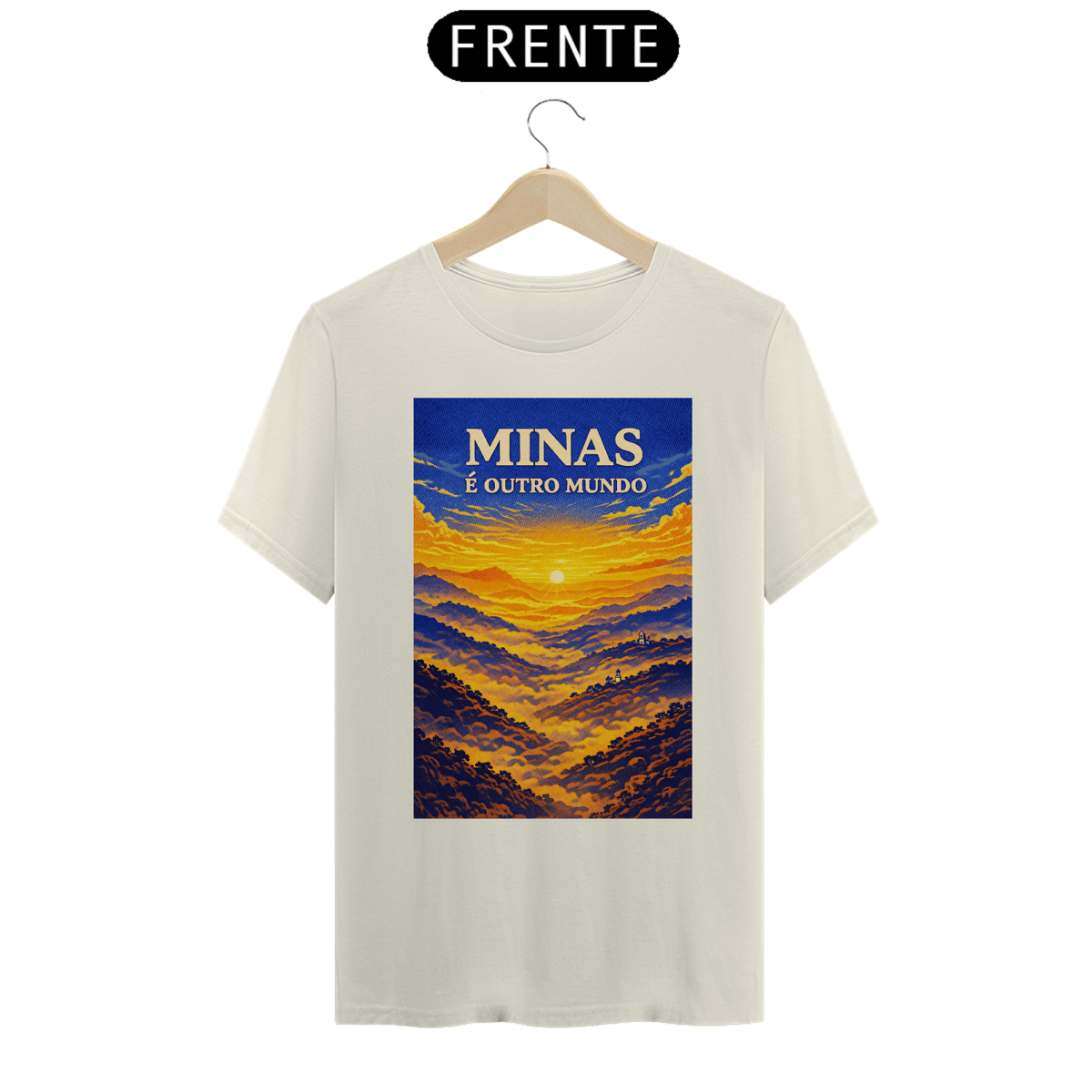 Nome do produto: Camiseta Minas é Outro Mundo – Paisagem Mineira