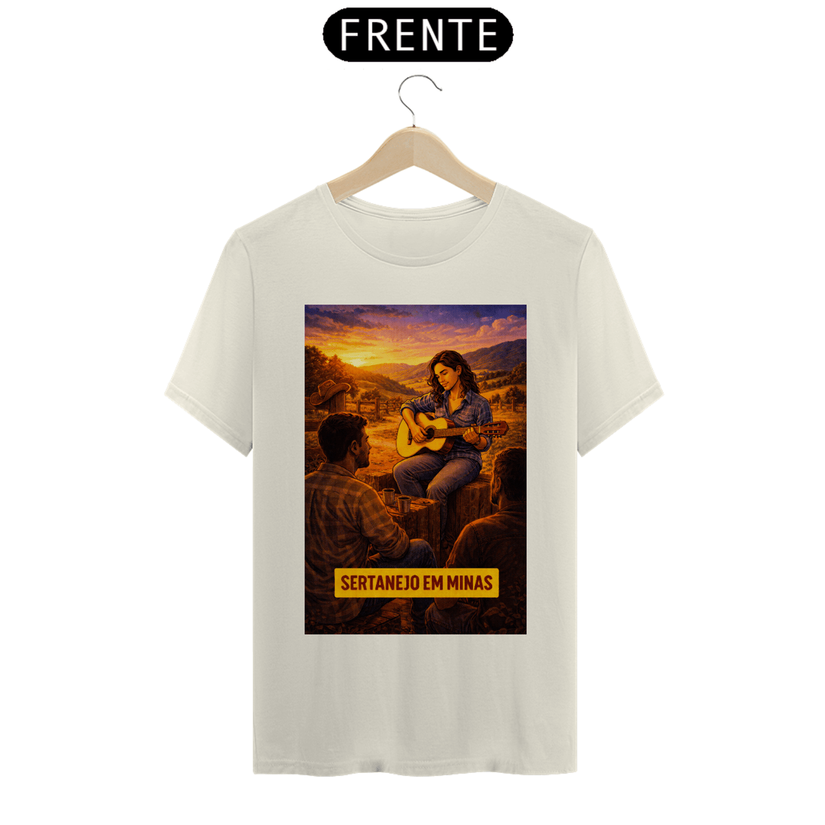 Nome do produto: Camiseta Sertanejo em Minas Gerais