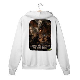 Nome do produto Lendas RPG moletom ziper e capuz