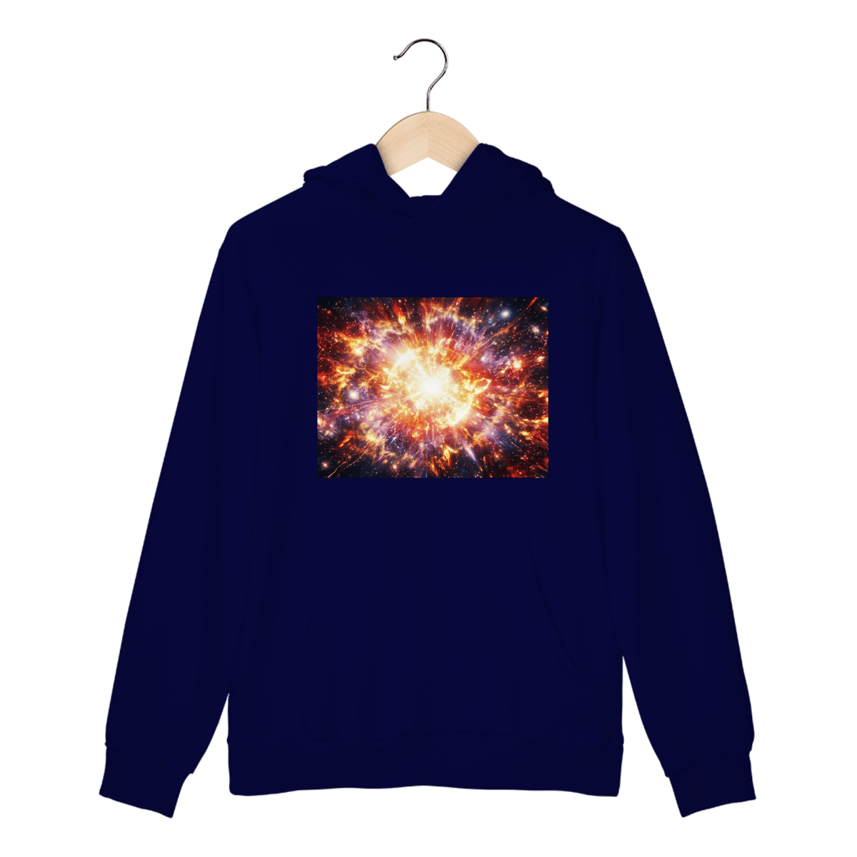 Nome do produto: Moletom com Bolso Big Bang