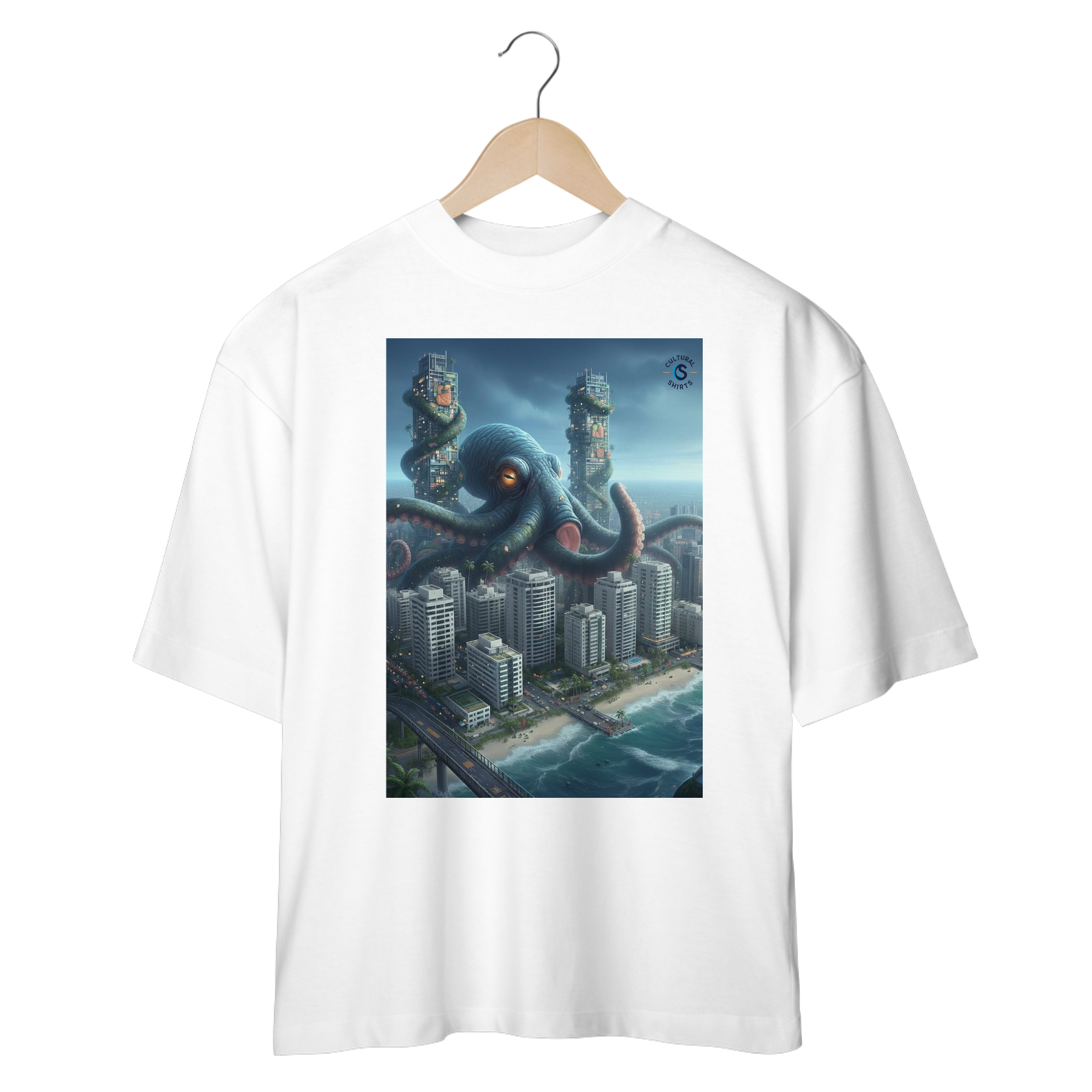 Shirt Killer Octopus Oversized